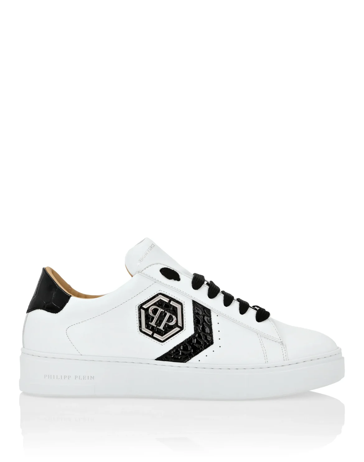 Lo-Top Crocco Printed Arrow Force Sneakers, цвет: Черный