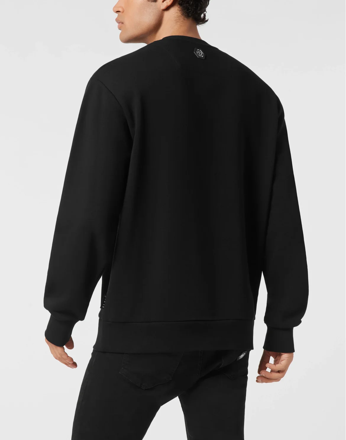 Fleece Sweatshirt College Raccoon, цвет: Черный