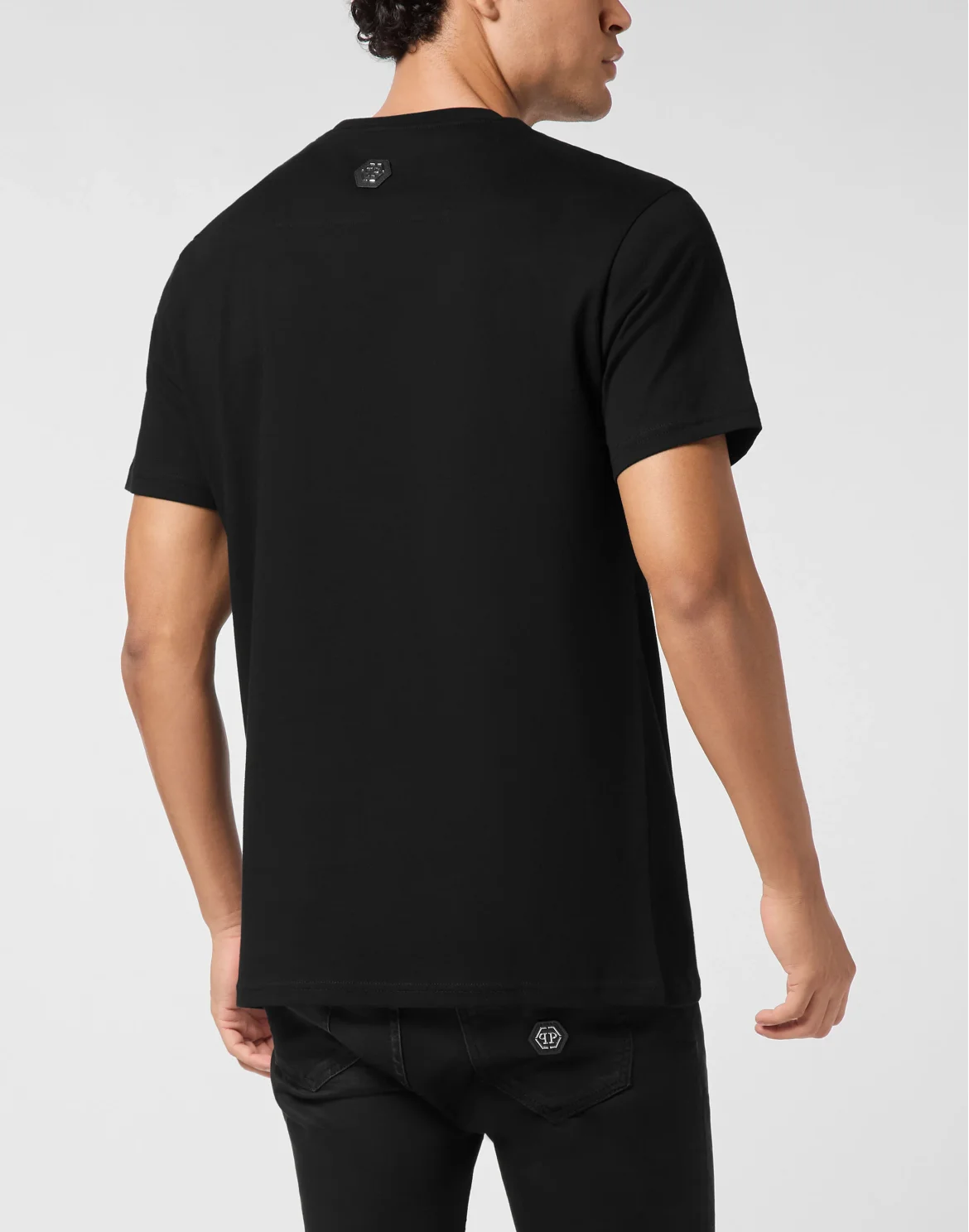 Round Neck T-Shirt Plein College Animals, цвет: Черный