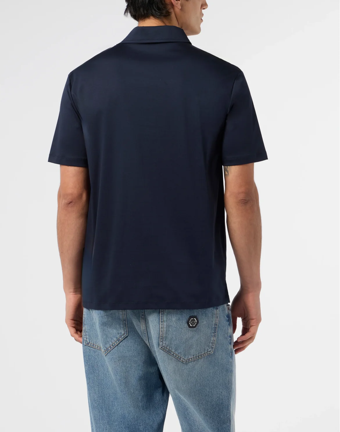 Classic Polo Shirt Hexagon, цвет: Синий