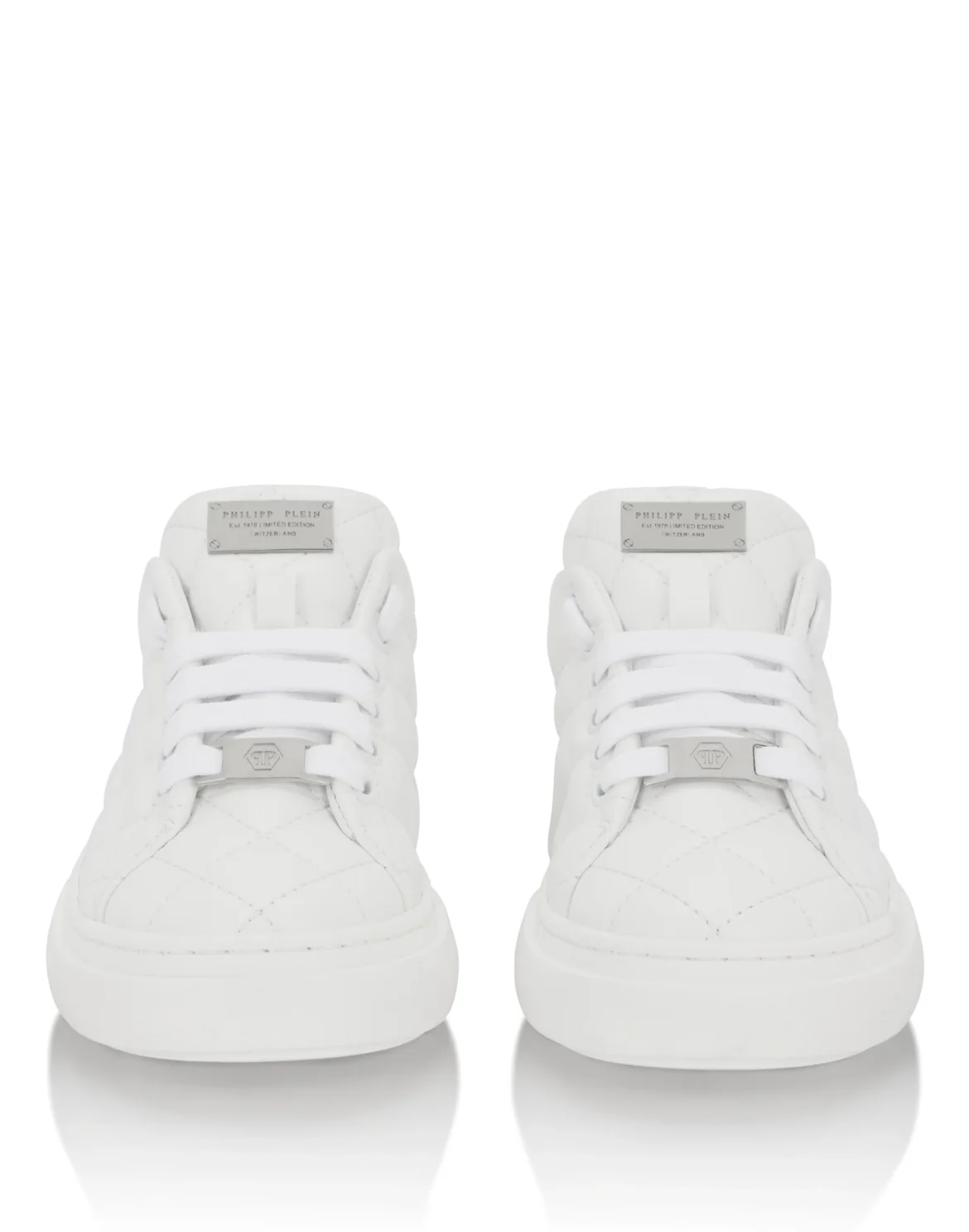 Low-Top Sneakers Matelasse, цвет: Белый