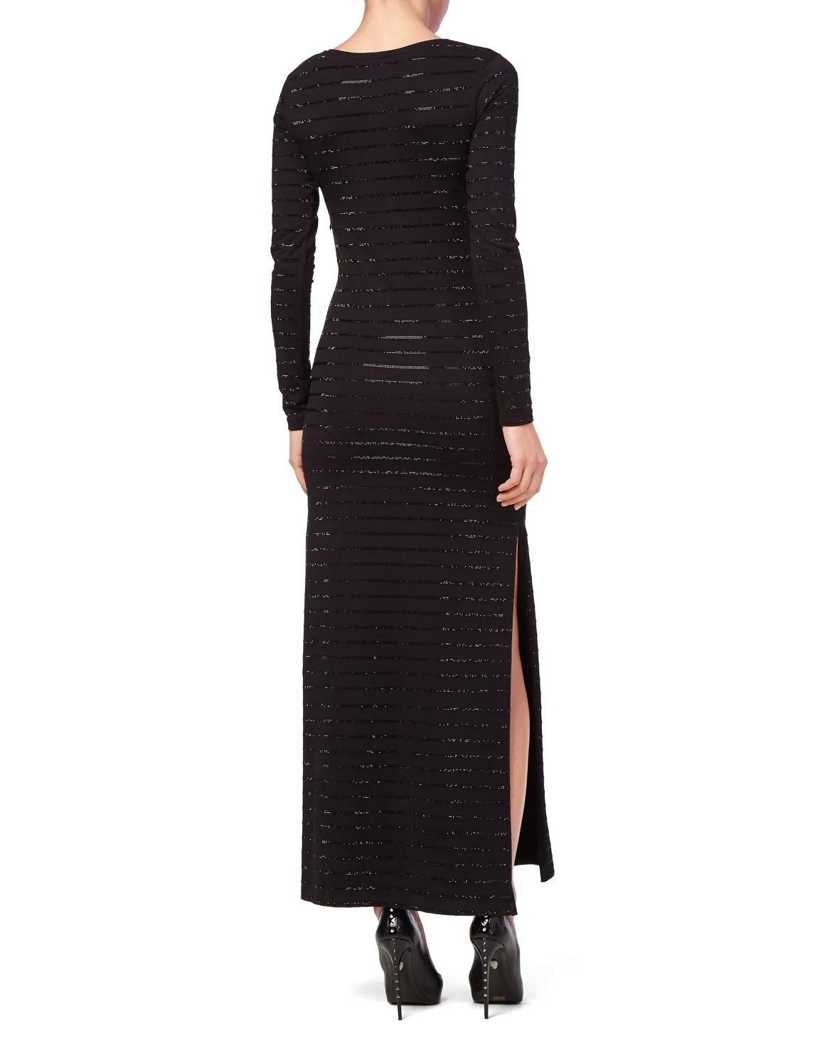 Long Dress "Lights On Her", цвет: Черный