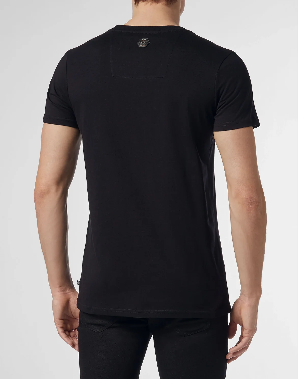 T-shirt Round Neck SS Skull, цвет: Черный