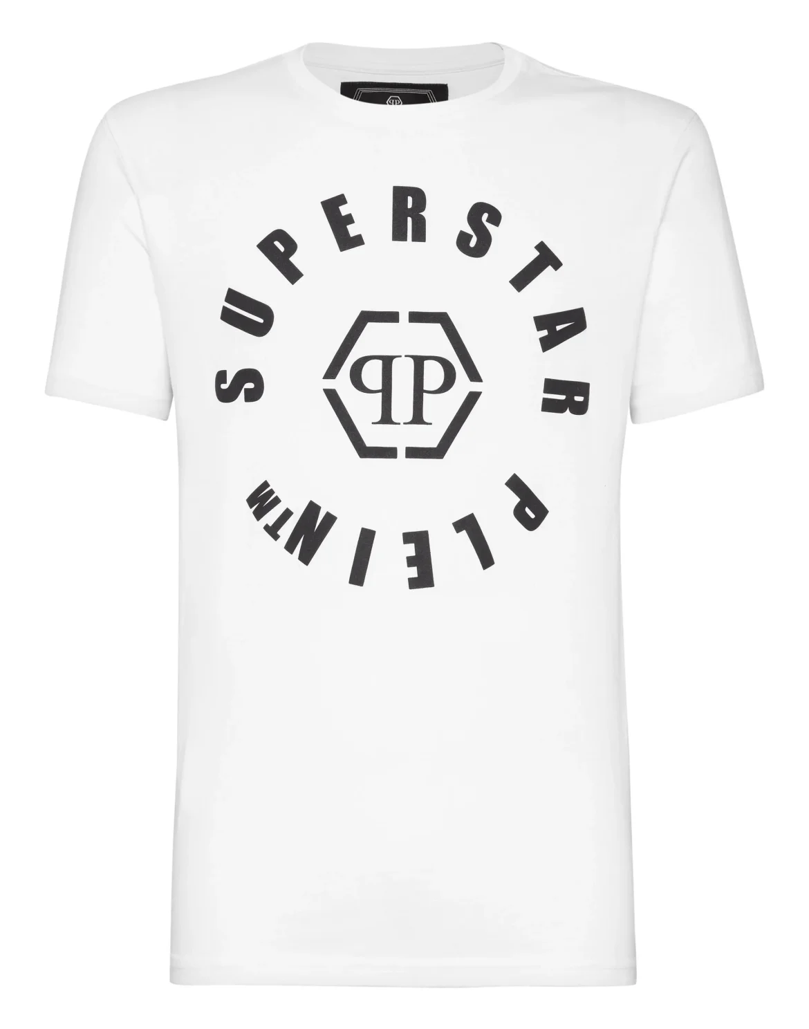 T-shirt Platinum Cut Round Neck Philipp Plein TM, цвет: Белый