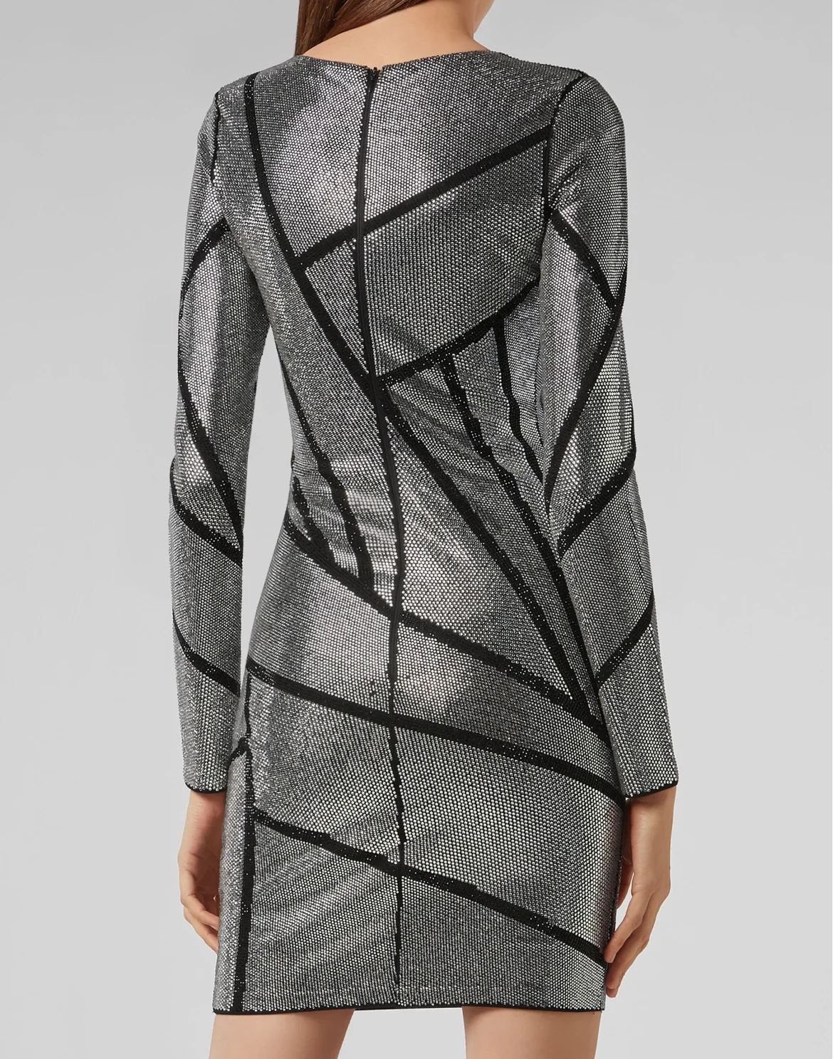 Short Dress Crystal, цвет: Черный