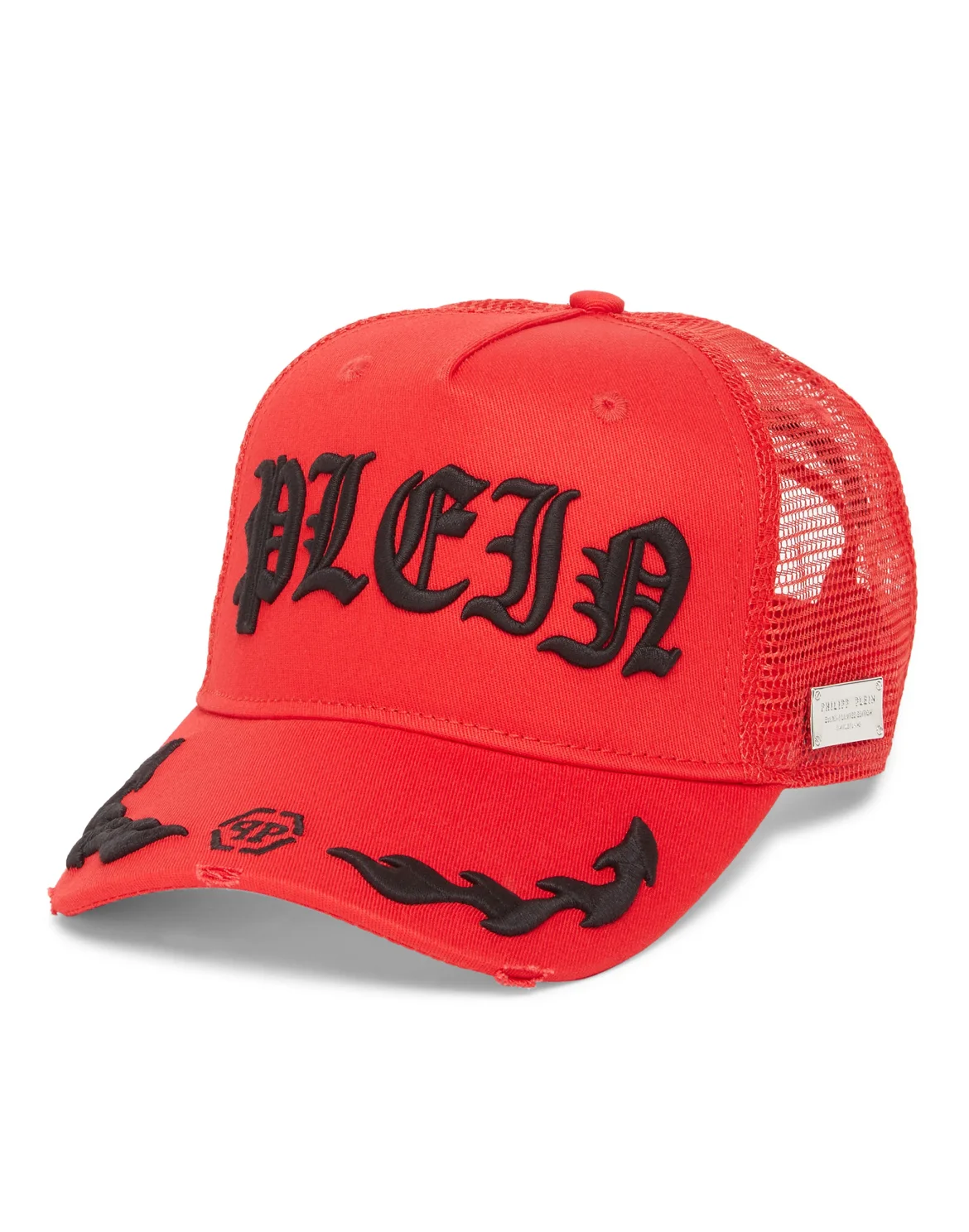 Baseball Cap Gothic Plein, цвет: Красный