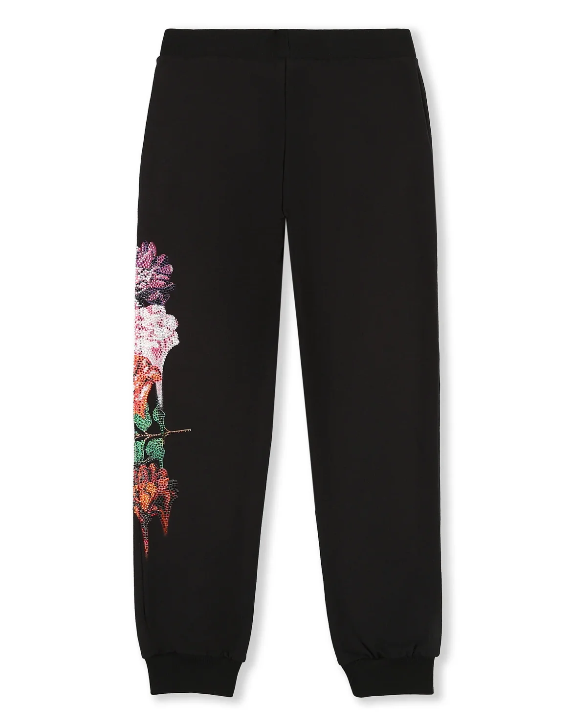 Jogging Trousers Crystal Flowers, цвет: Черный
