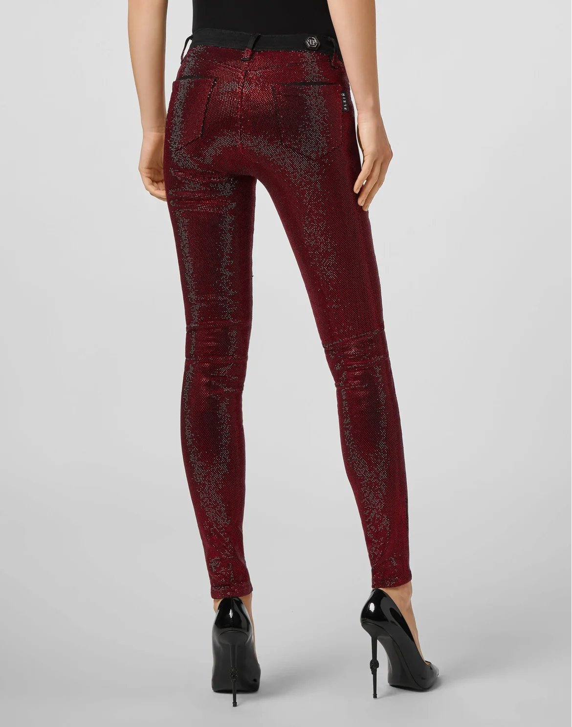 High Waist j Crystal, цвет: Красный