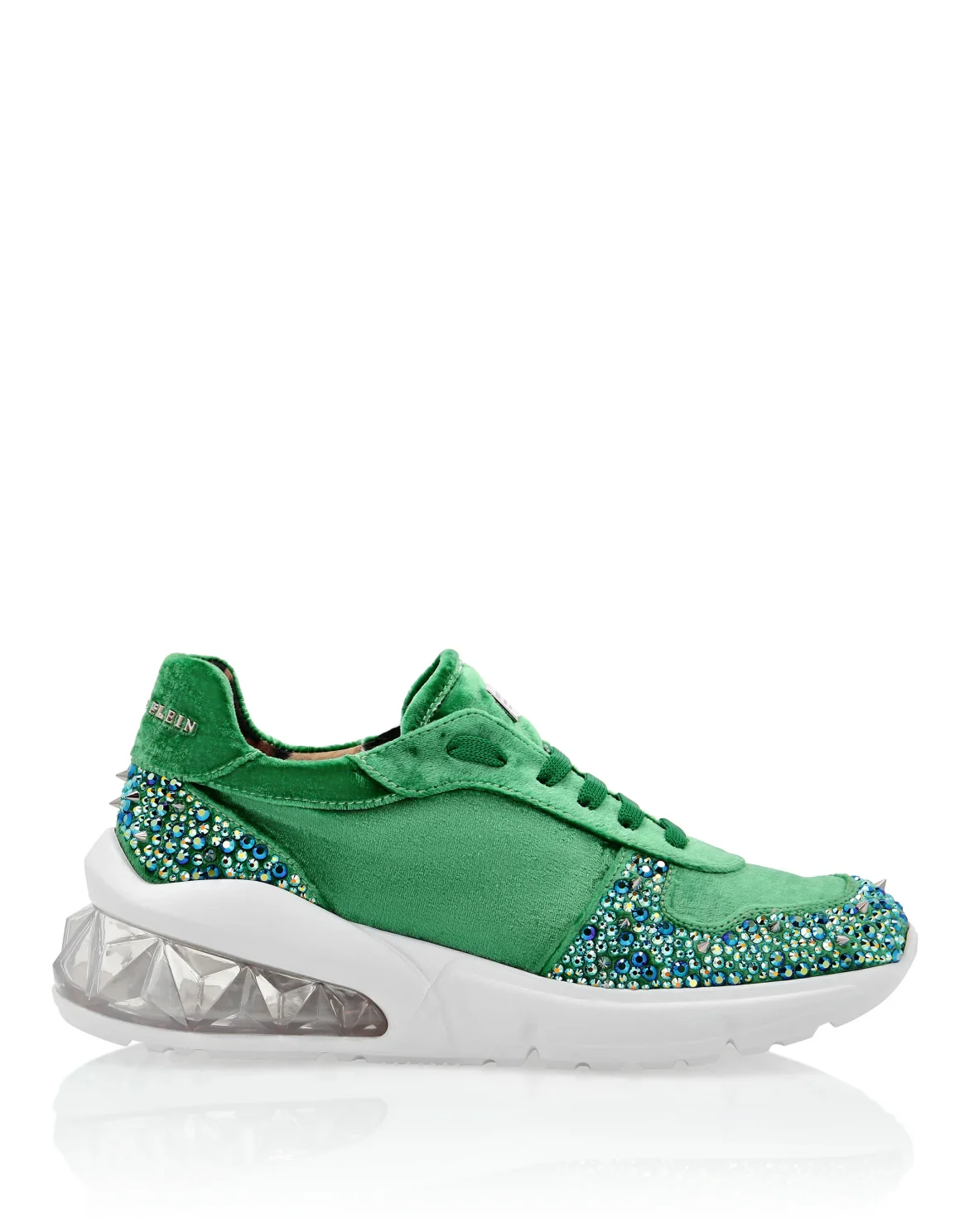 Runner velvet Studs, цвет: Зеленый