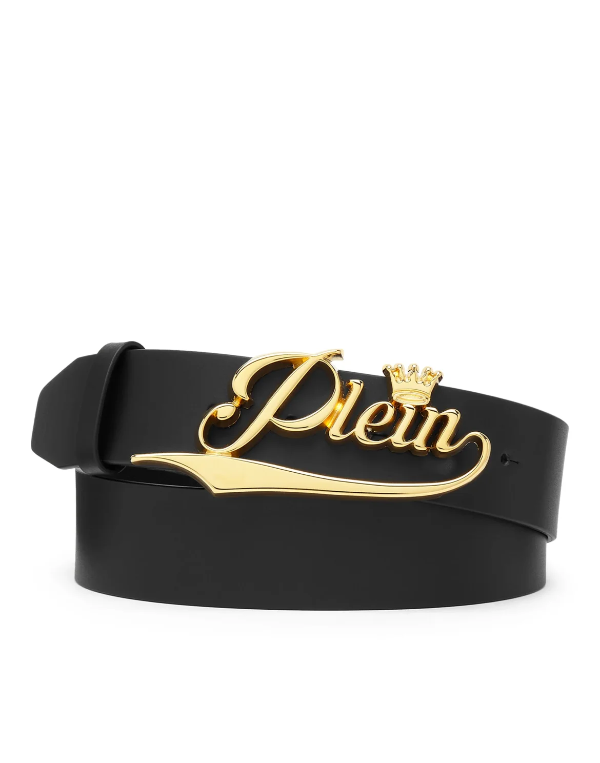 Leather Belt King Plein, цвет: Черный