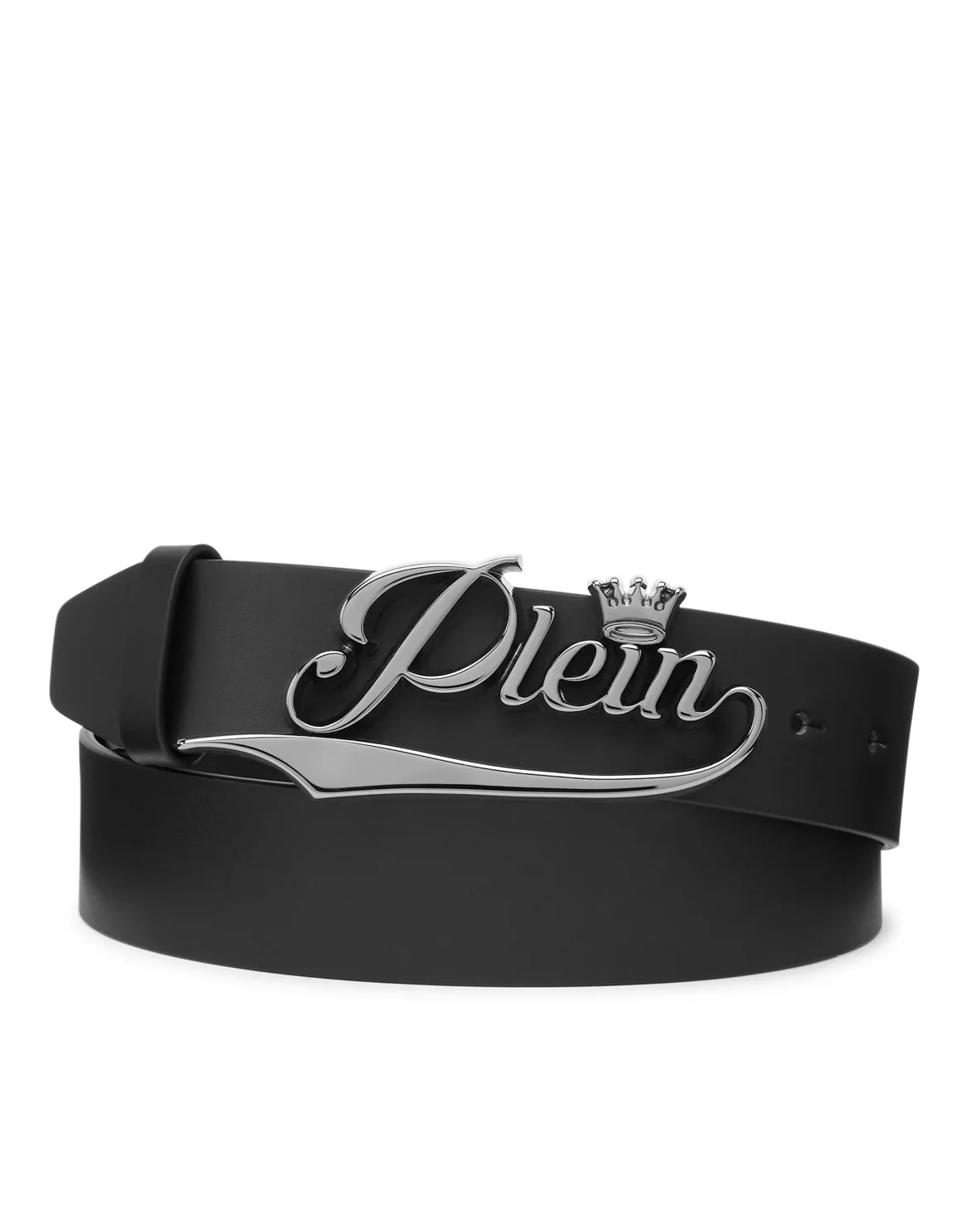 Leather Belt King Plein, цвет: Черный