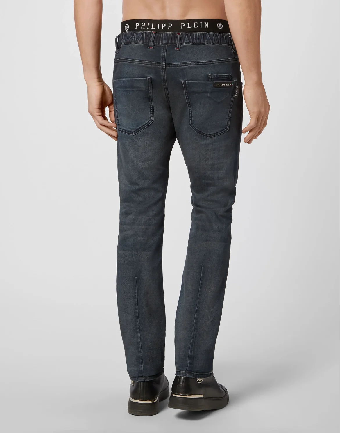 Denim Jogging Iconic Plein, цвет: Синий