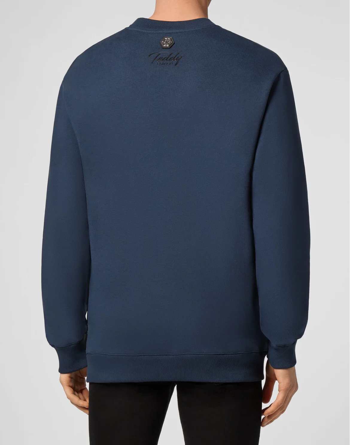Sweatshirt LS Teddy Bear, цвет: Синий