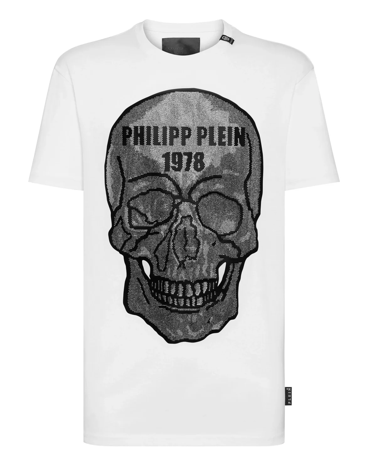 T-shirt Round Neck SS Crystal Skull, цвет: Белый