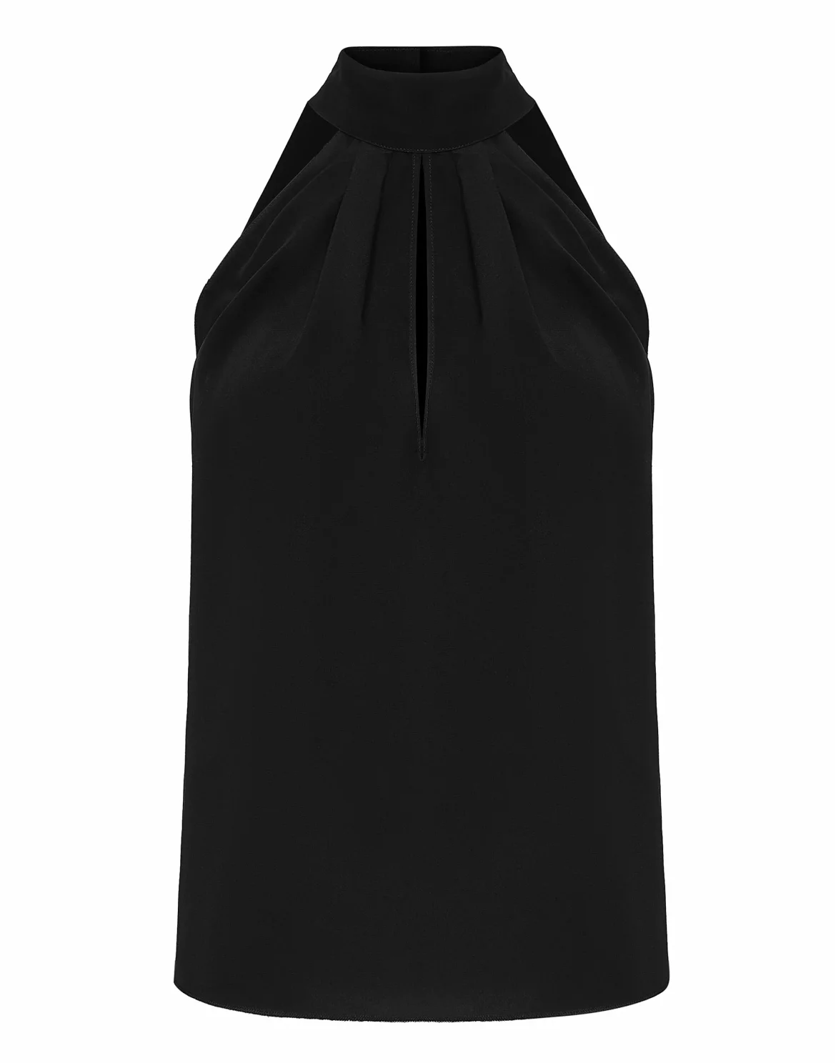 Silk Top, цвет: Черный
