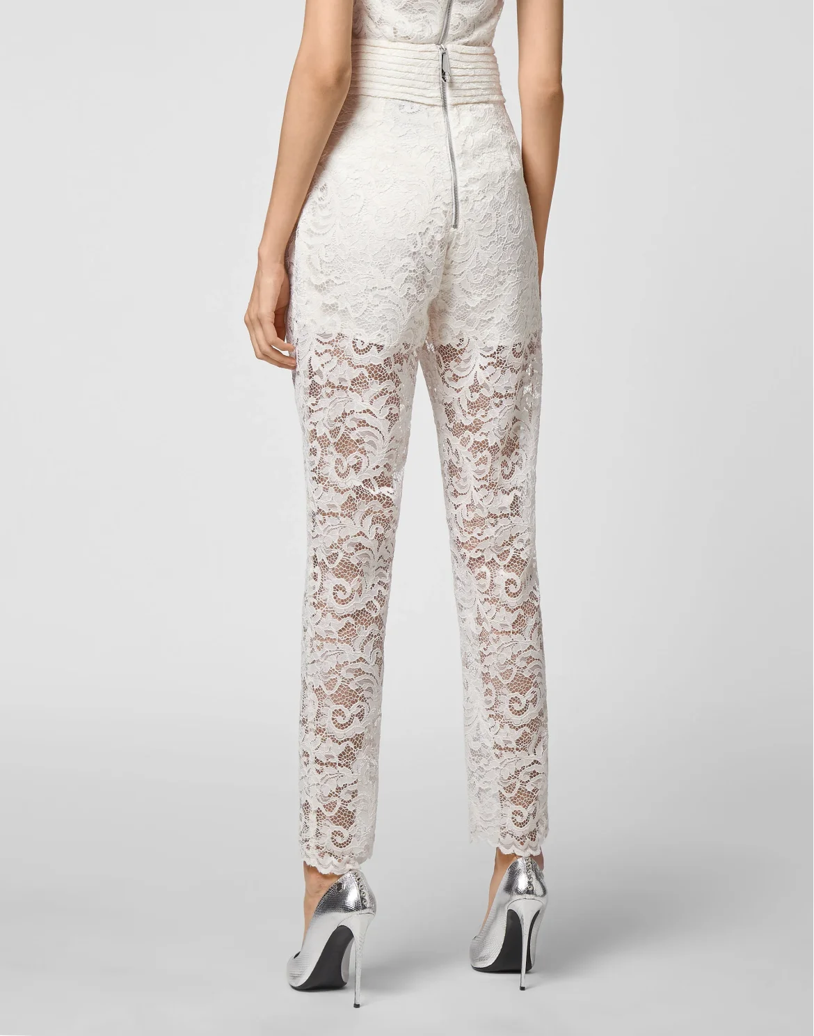 Long Trousers Lace, цвет: Бежевый