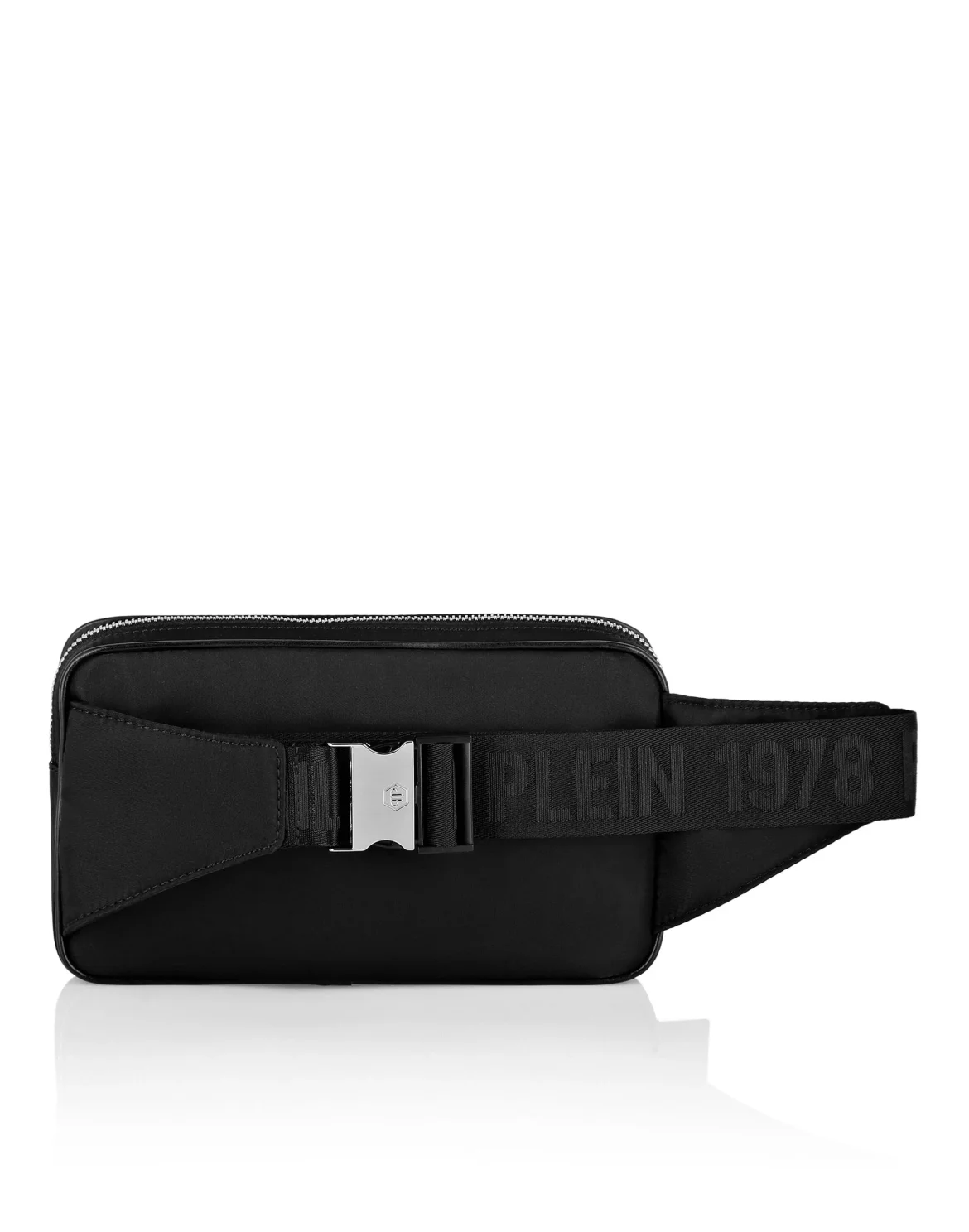 Nylon Fanny Pack Hexagon, цвет: Черный