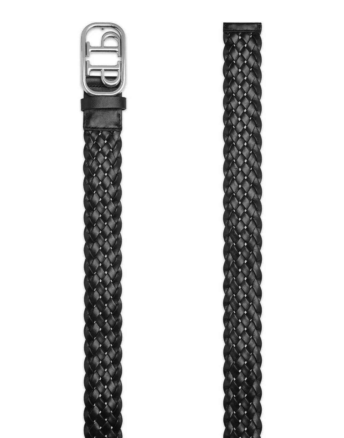 Leather Belt Philipp Plein TM, цвет: Черный
