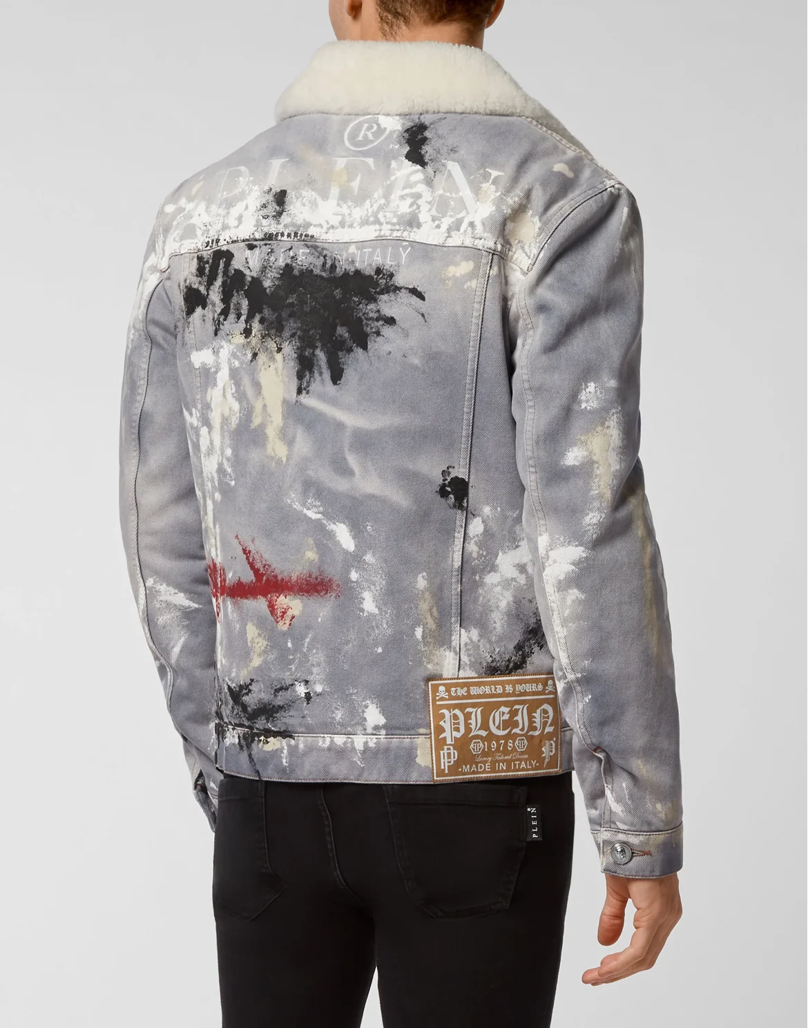 Denim Jacket Painted, цвет: Синий
