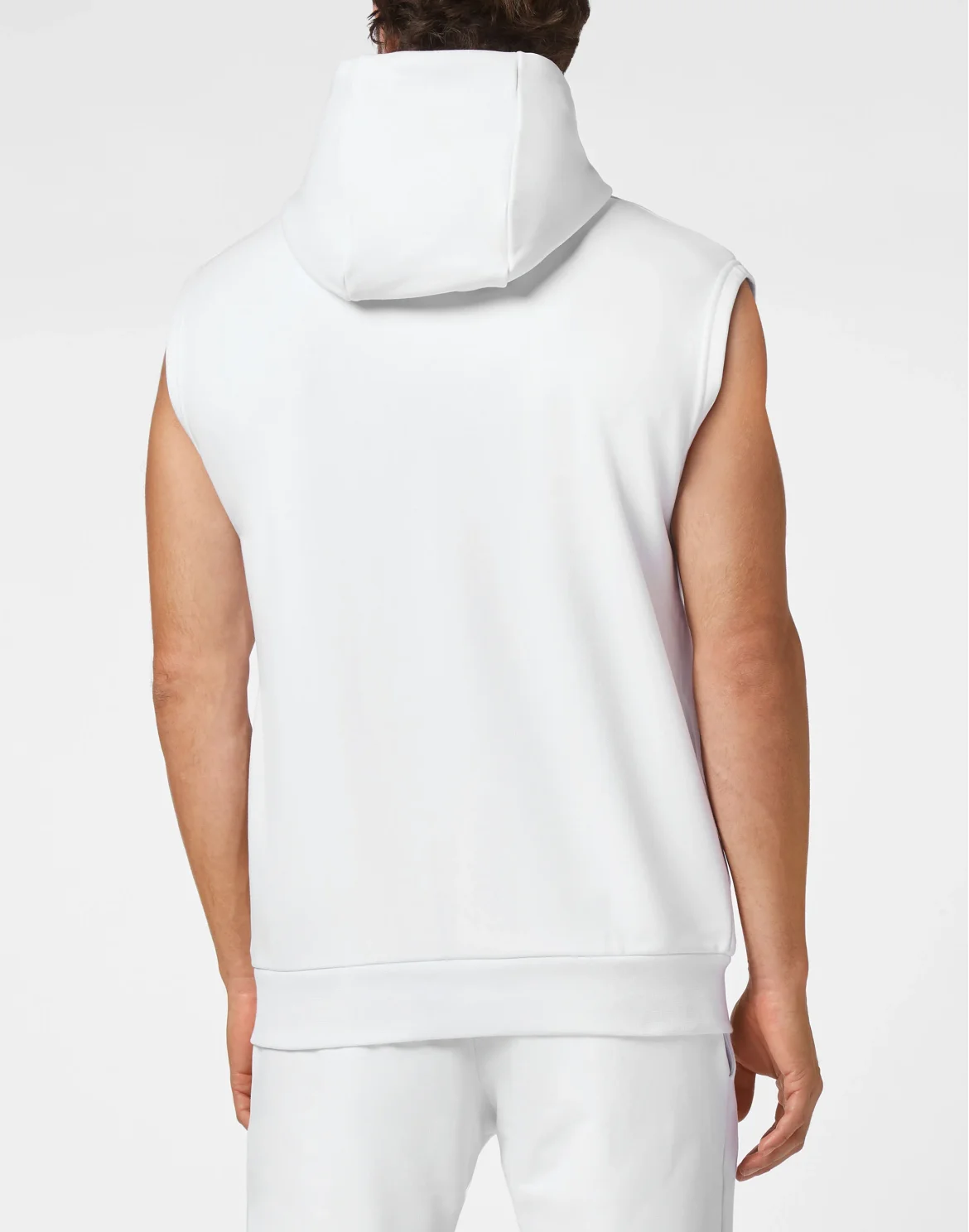Hoodie Sleeveless Basic, цвет: Белый