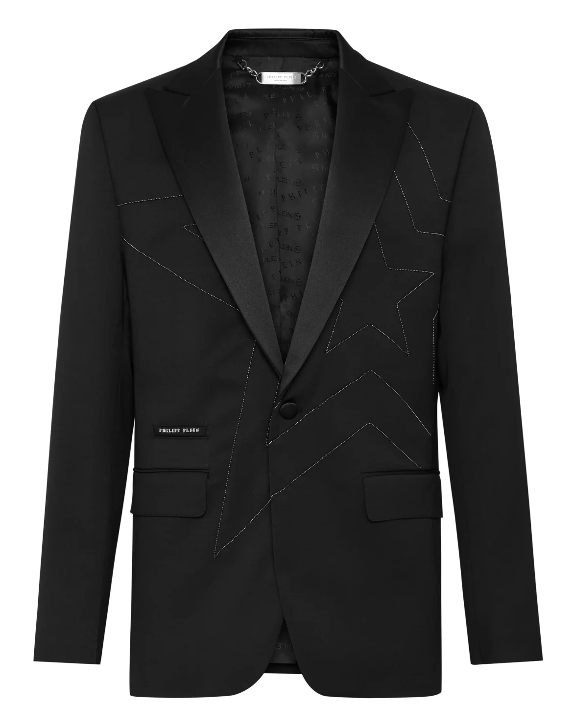 Gigolò fit Blazer Stars Crystals, цвет: Черный