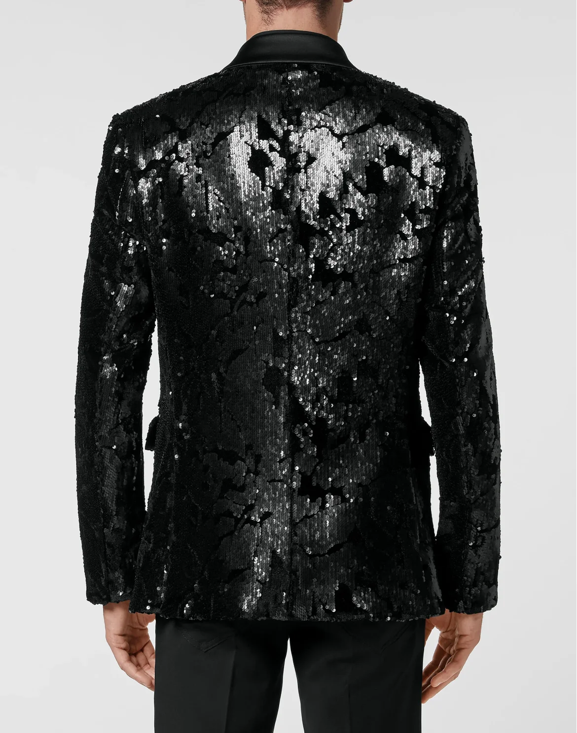 Blazer Lord Fit Paillettes, цвет: Черный