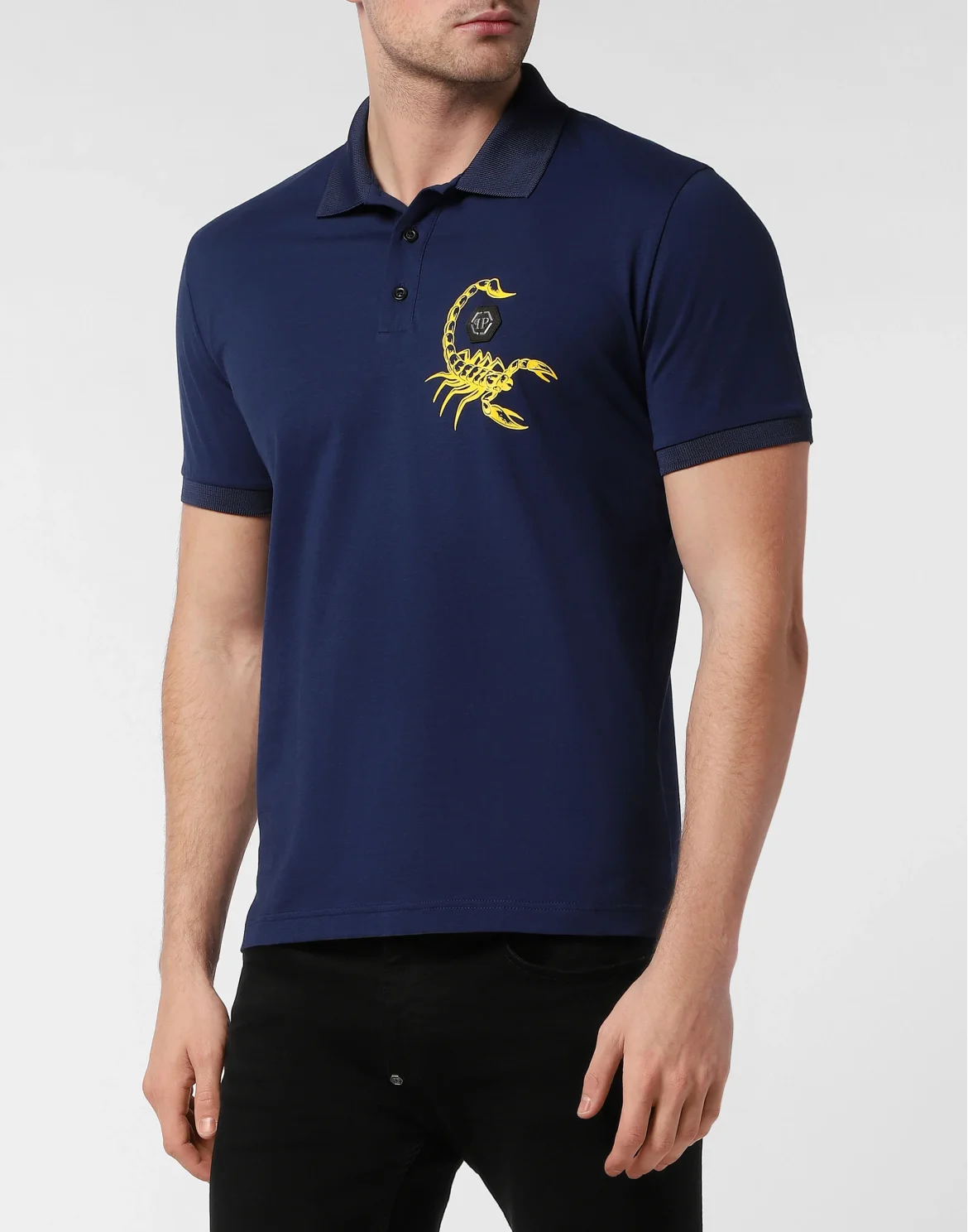 Slim Fit Polo shirt SS, цвет: Синий