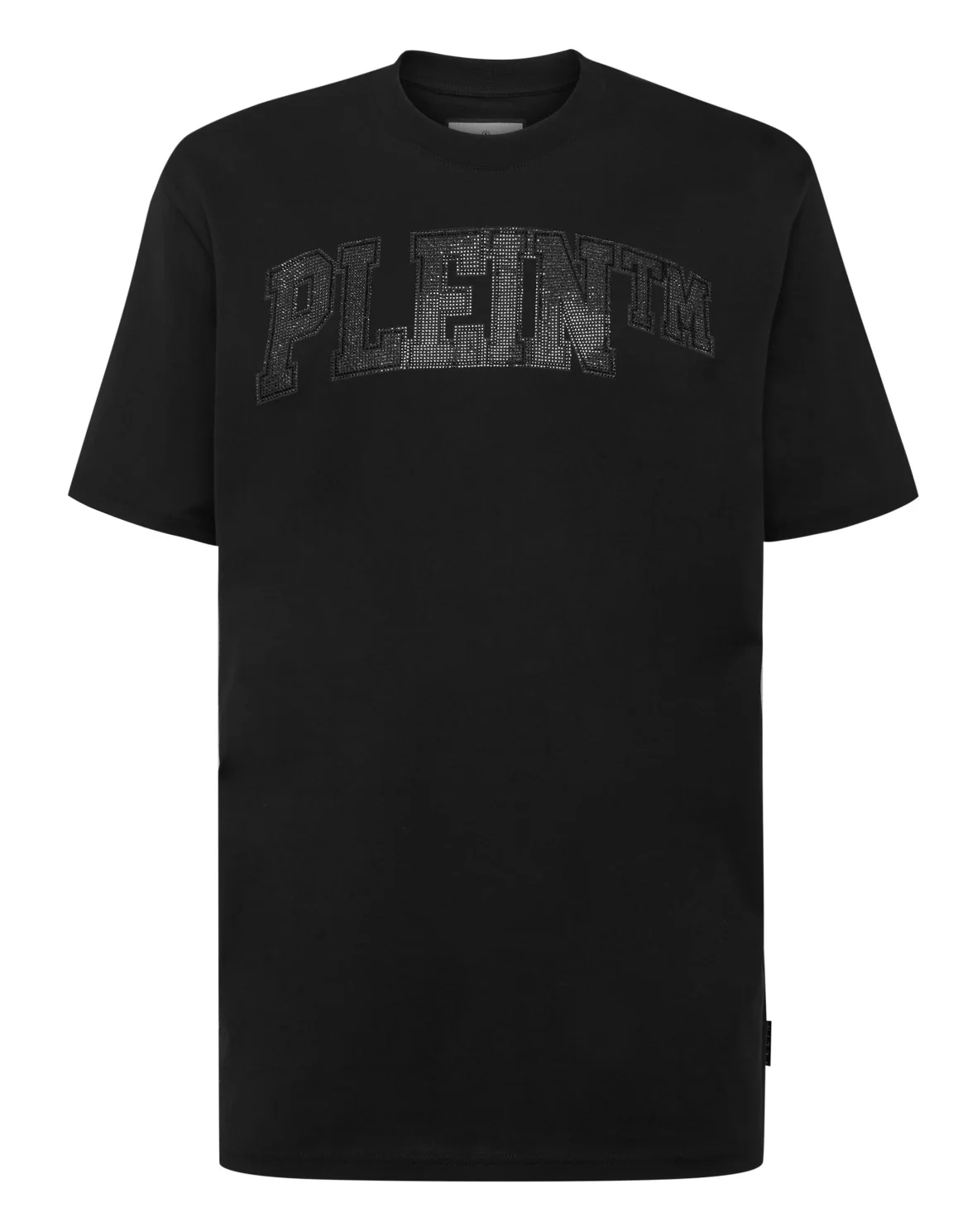 T-shirt Round Neck SS with Crystals, цвет: Черный