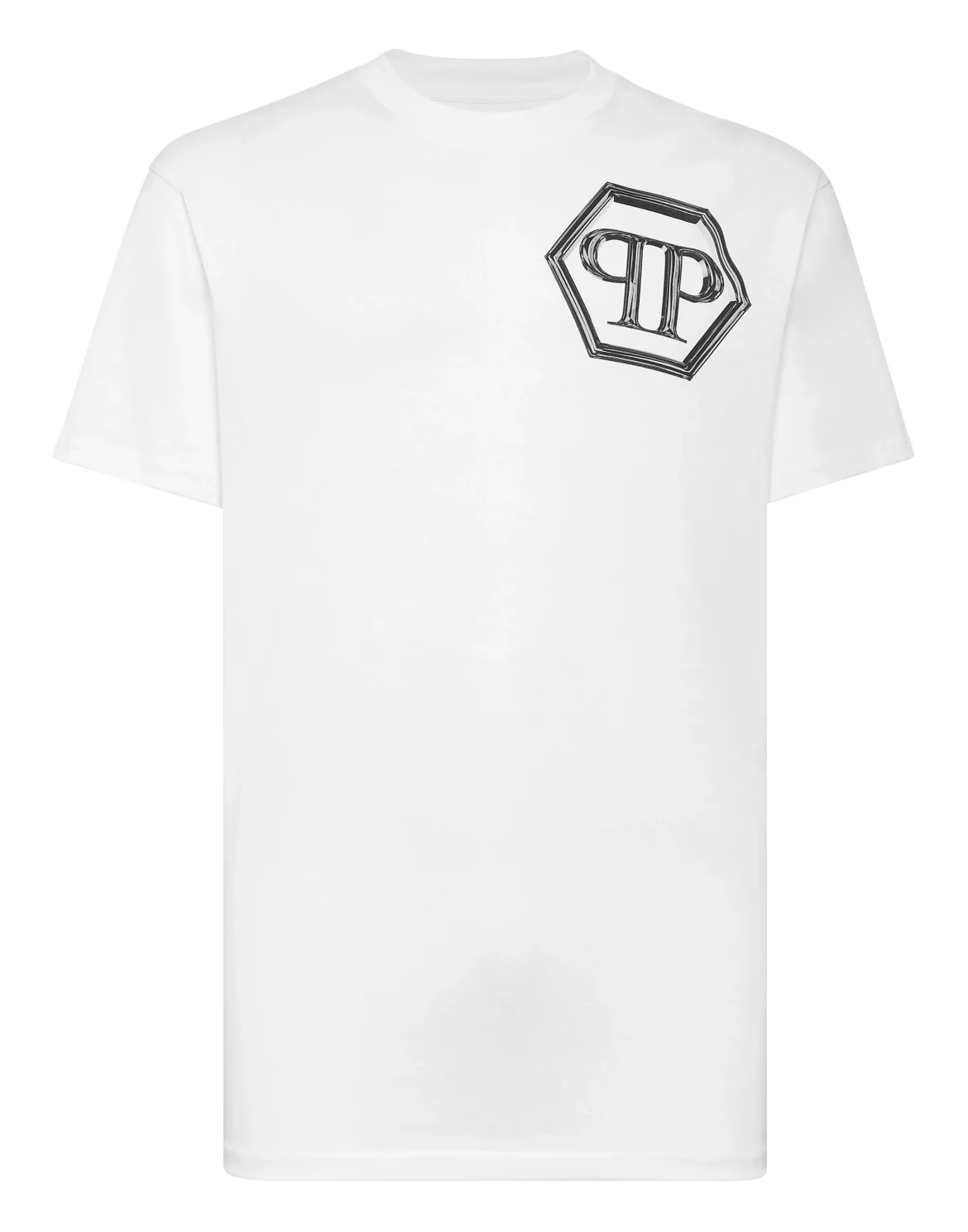 T-shirt Round Neck SS Hexagon, цвет: Белый