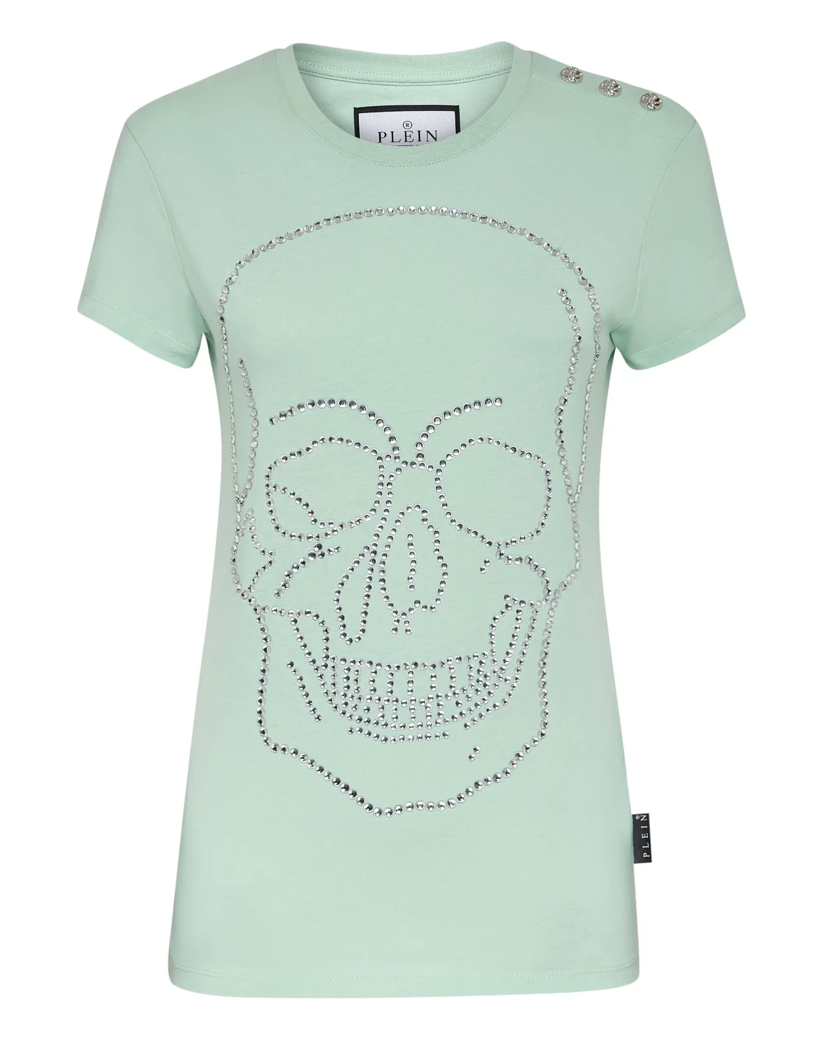 T-shirt Sexy Pure with Crystals, цвет: Зеленый