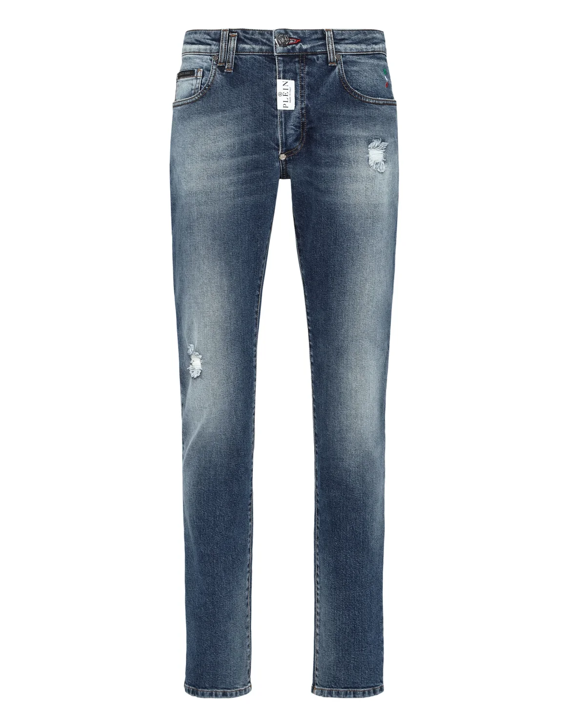 Denim Trousers Super Straight Cut, цвет: Синий