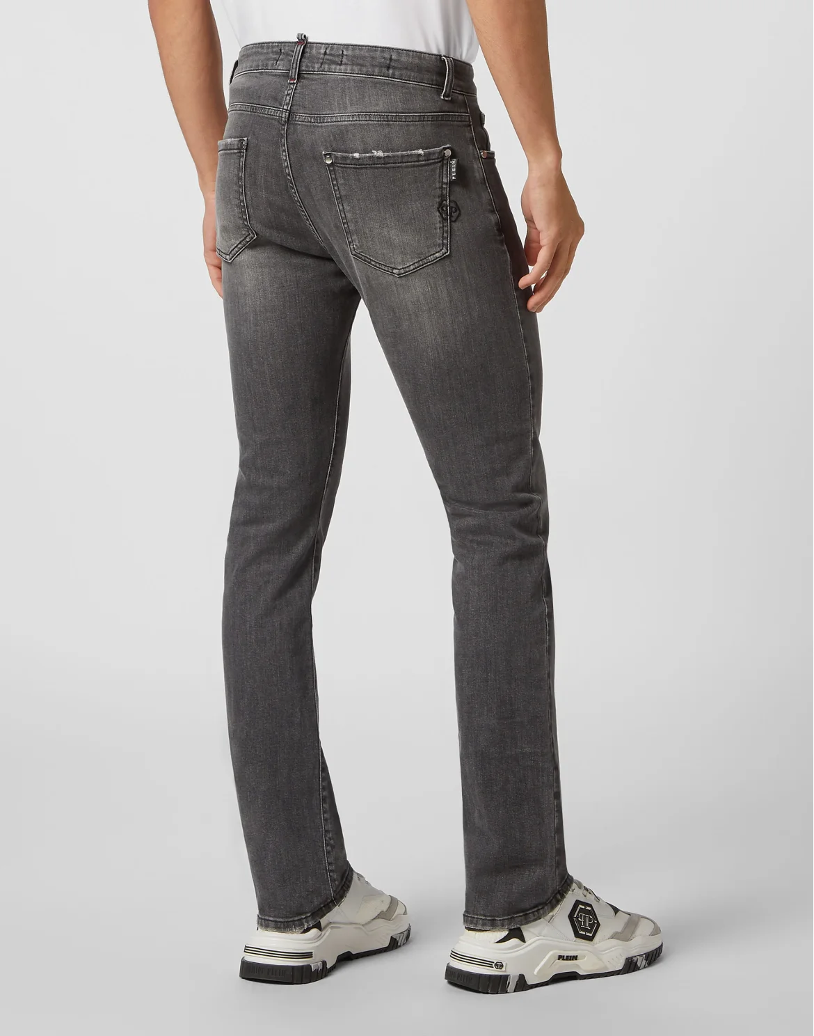 Denim Trousers Straight Supreme, цвет: Серый