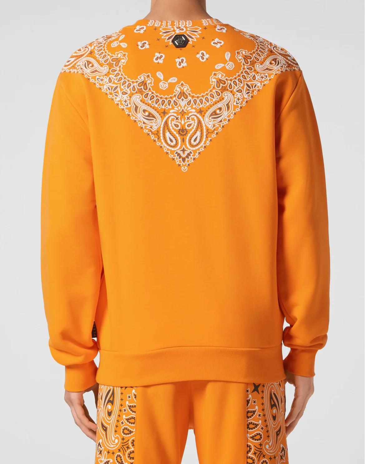 Sweatshirt LS Paisley Bandana, цвет: Оранжевый