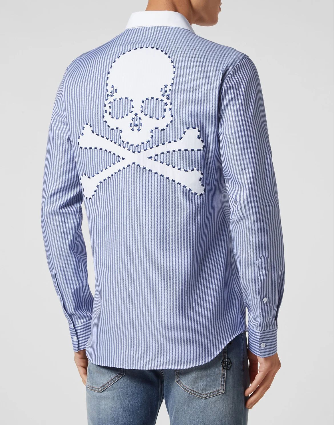 Shirt Sugar Daddy Cut LS Skull&Bones, цвет: Мультиколор
