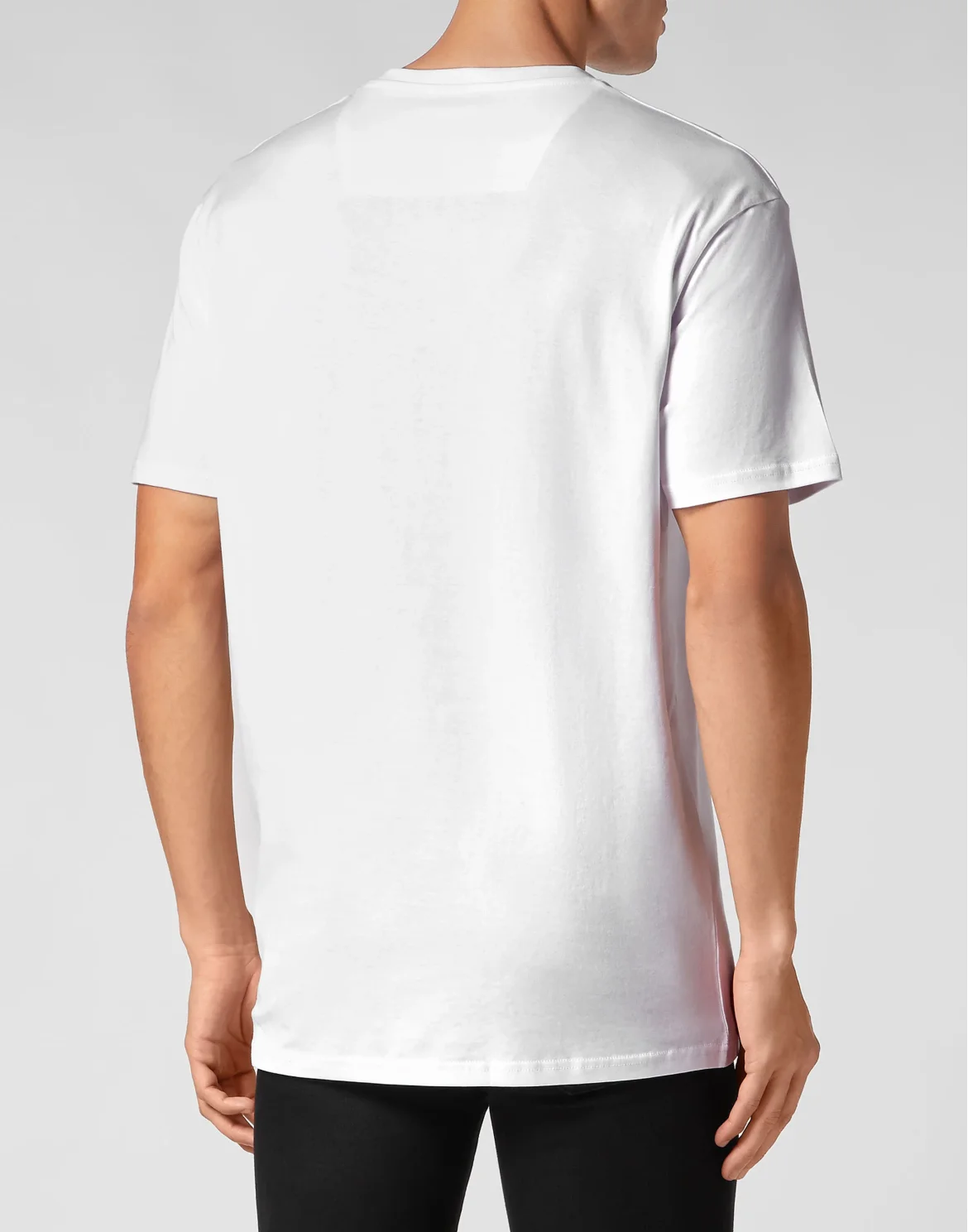 T-shirt V-Neck SS Iconic Plein, цвет: Белый