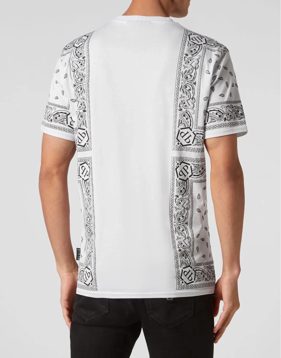 T-shirt Round Neck SS Paisley Bandana, цвет: Белый