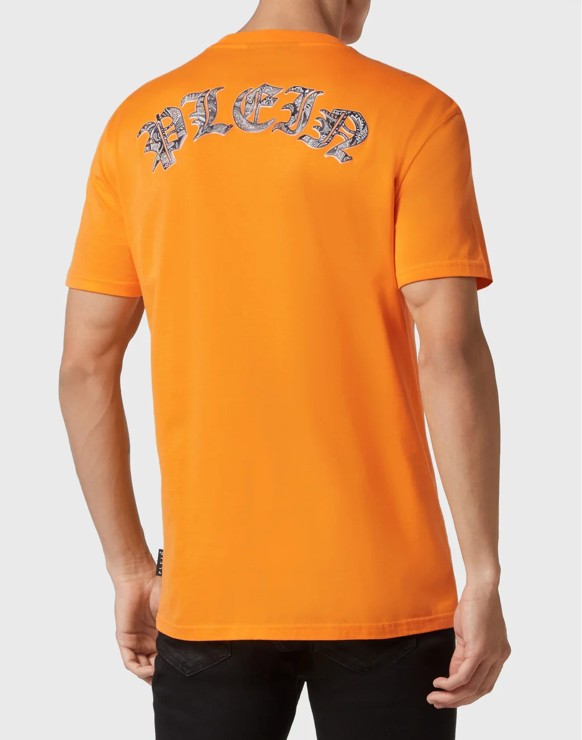 T-shirt Round Neck SS Paisley Teddy Bear, цвет: Оранжевый