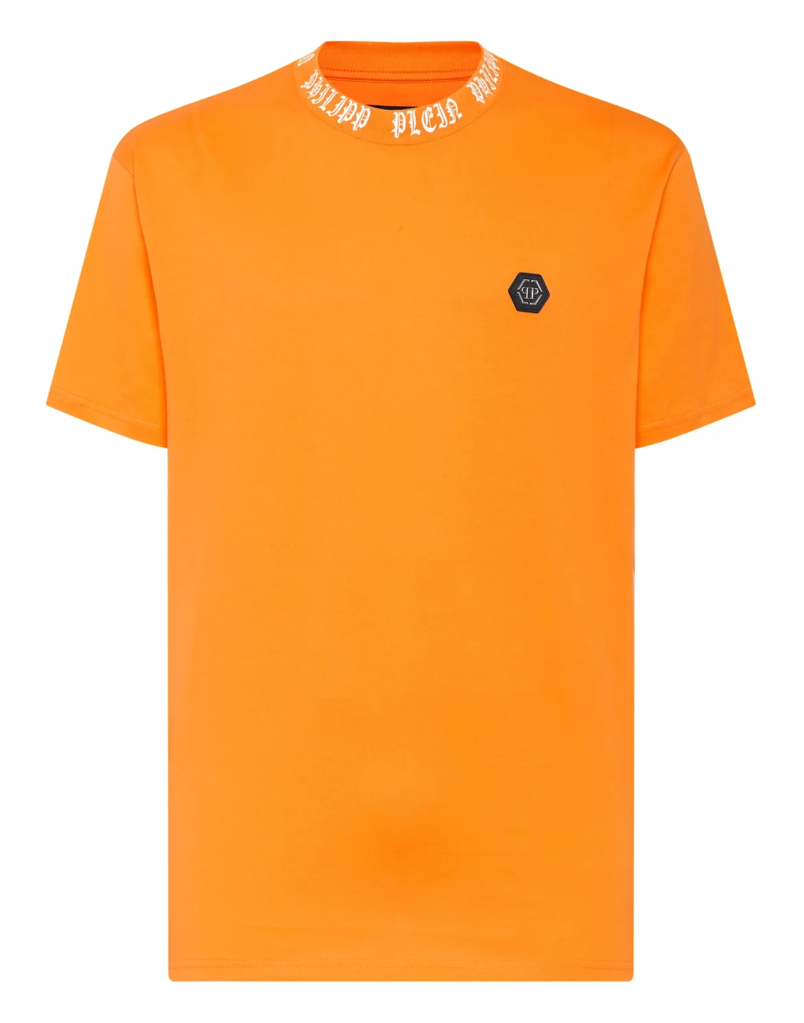T-shirt Round Neck SS Gothic Plein, цвет: Оранжевый