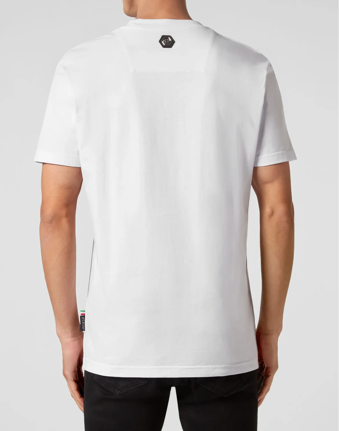 T-shirt Round Neck SS Gothic Plein, цвет: Белый