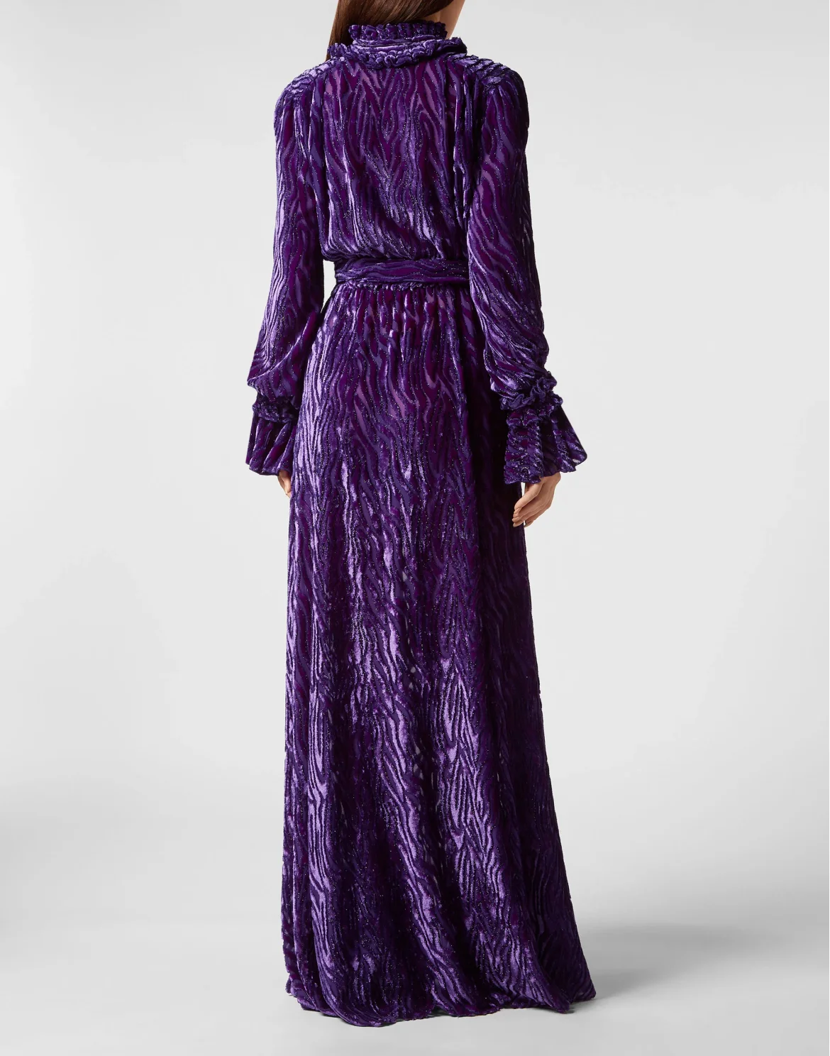 Chiffon Gipsy Dress, цвет: Фиолетовый