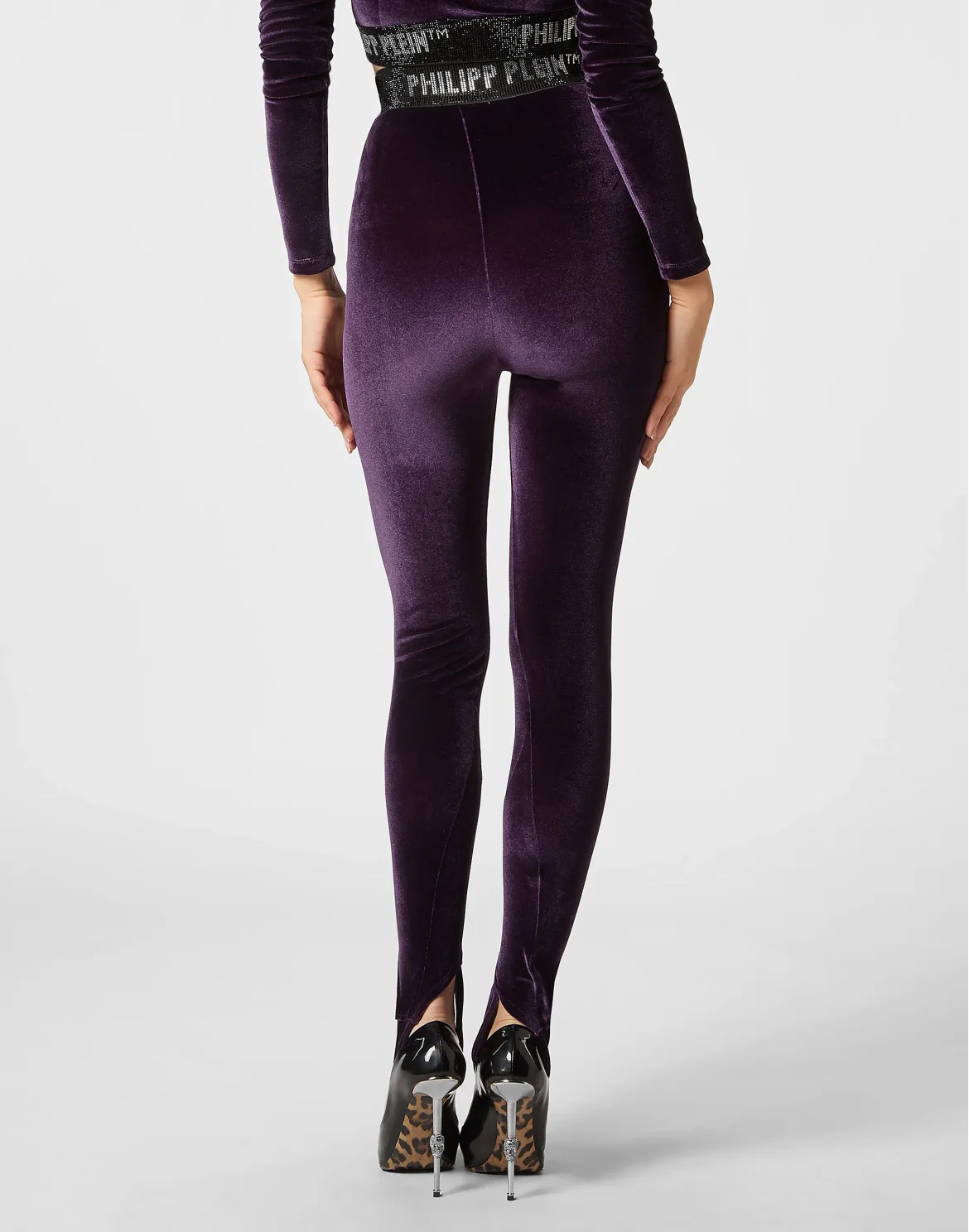 Leggings Crystal, цвет: Фиолетовый