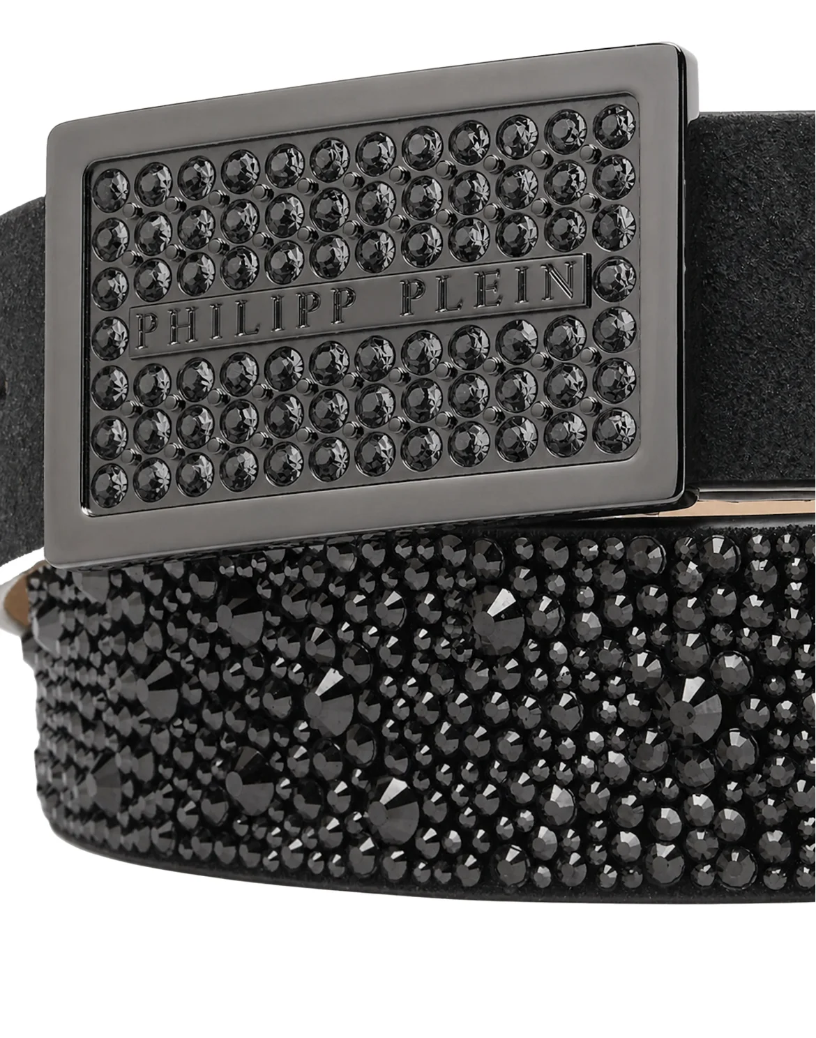 Leopard Leather Belt, цвет: Черный