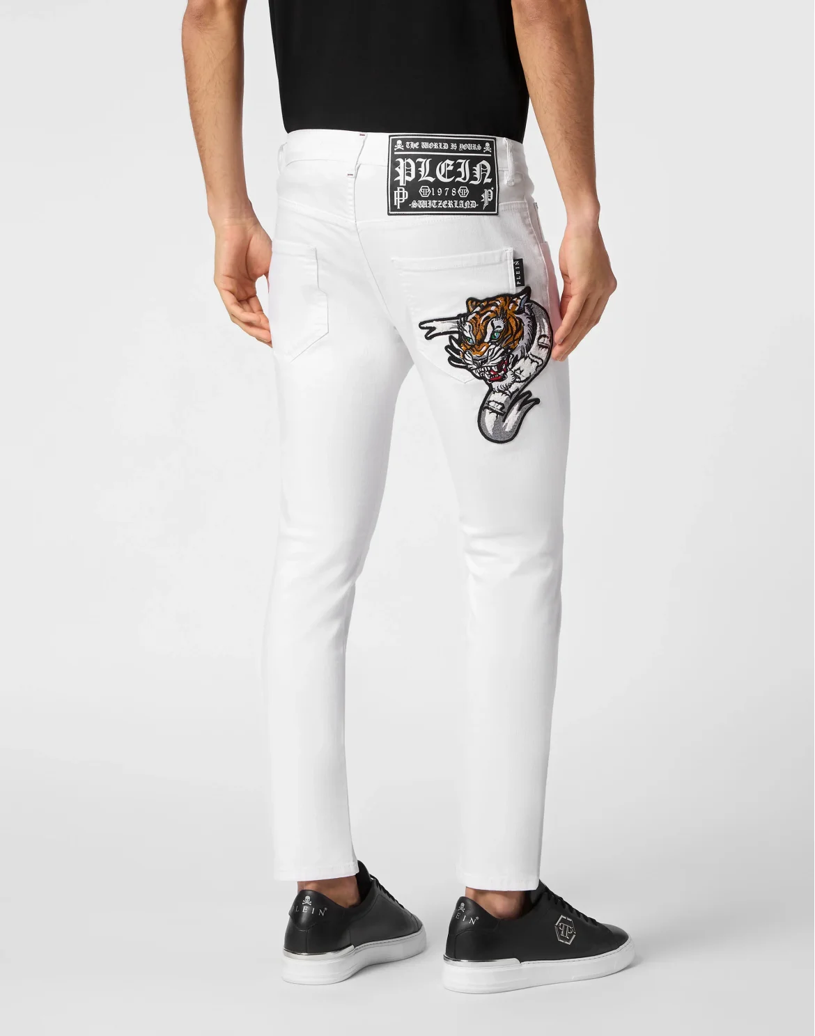 Denim Trousers Skinny Fit, цвет: Белый