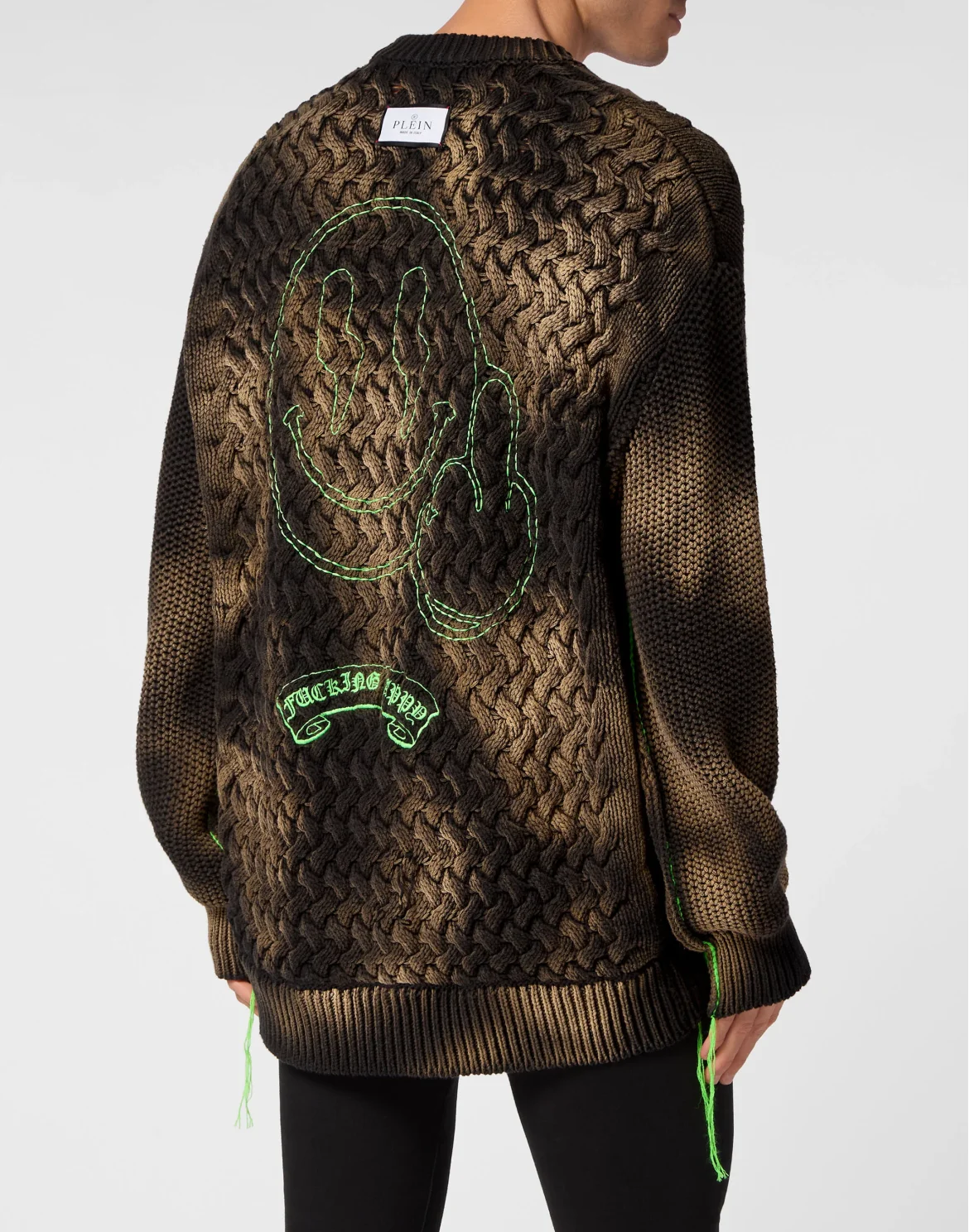 Cotton Roundneck Smile, цвет: Черный