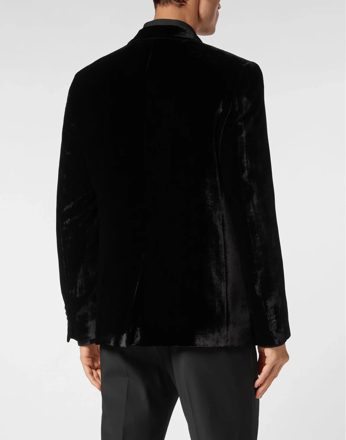 Velvet Blazer Lord fit, цвет: Черный