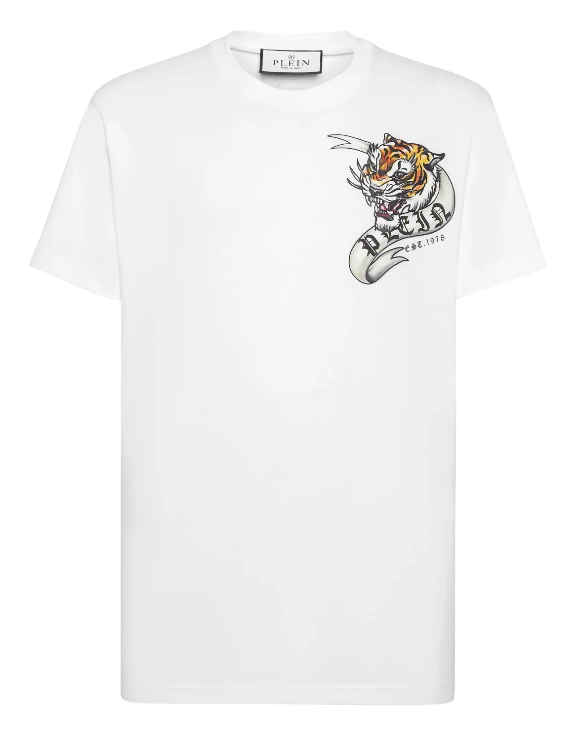 T-shirt Round Neck SS Tattoo, цвет: Белый