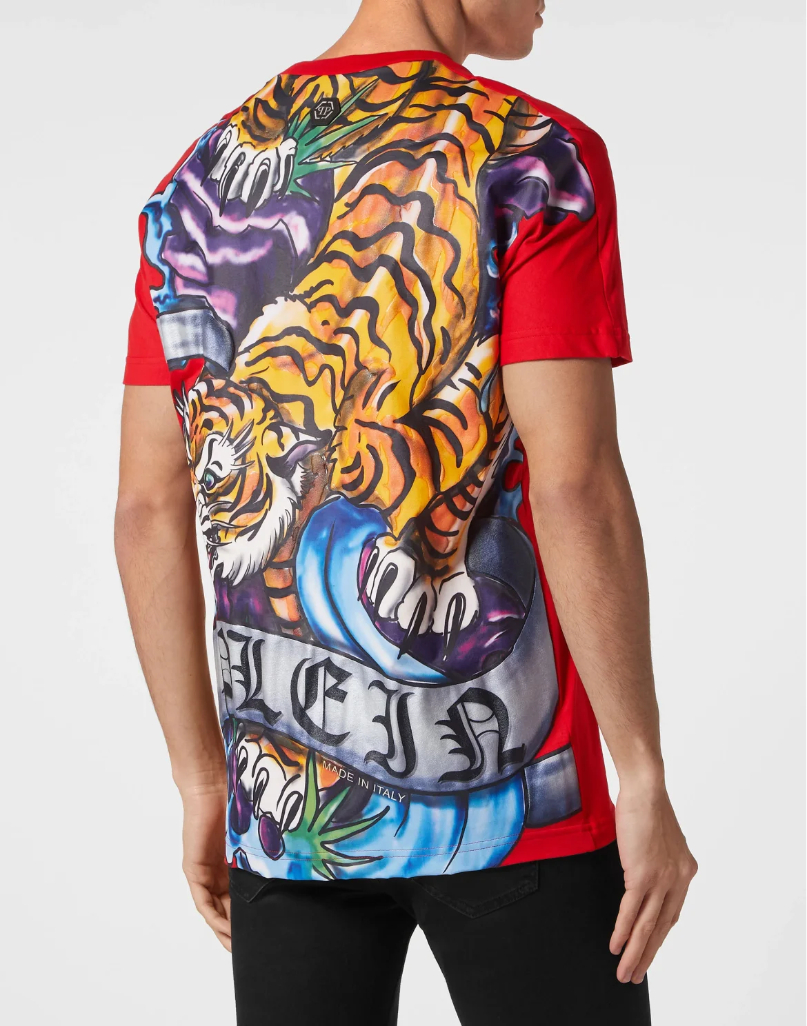 T-shirt Round Neck SS Tattoo, цвет: Красный