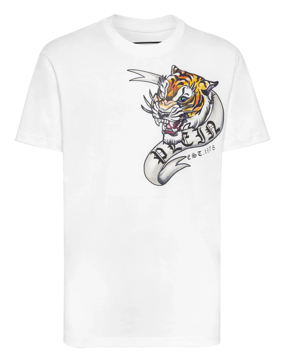 T-shirt Round Neck SS Tattoo, цвет: Белый