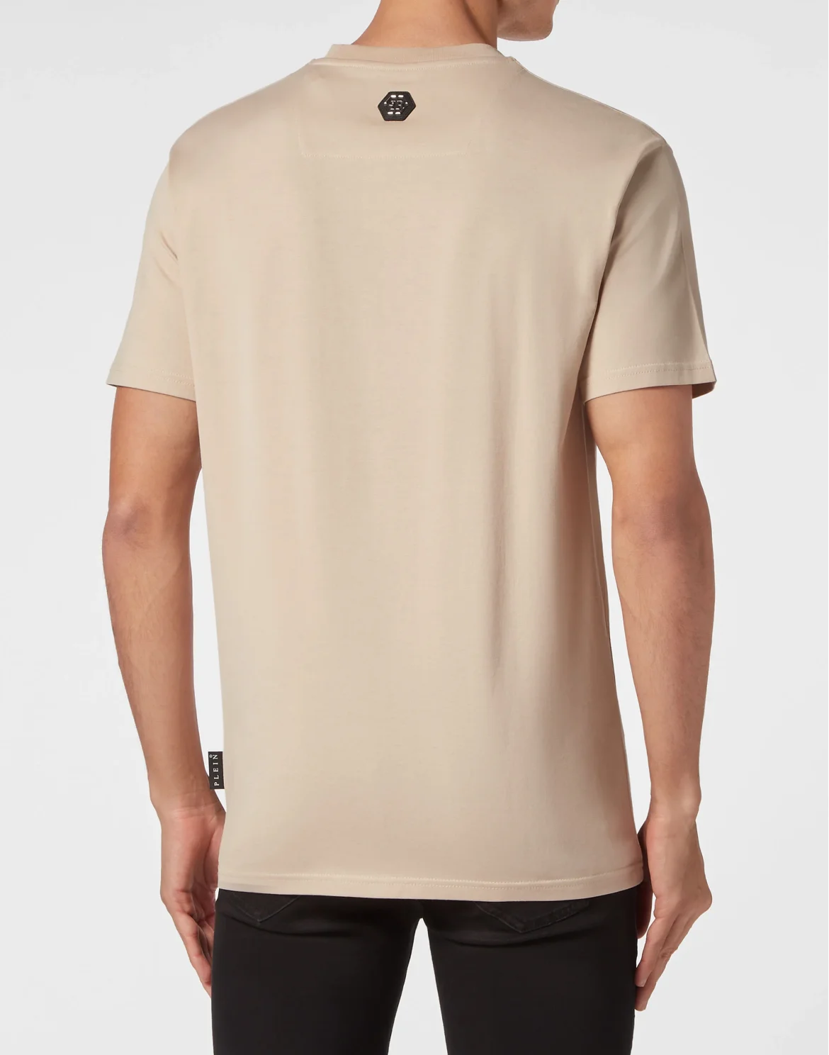 T-shirt Round Neck SS Tattoo, цвет: Бежевый