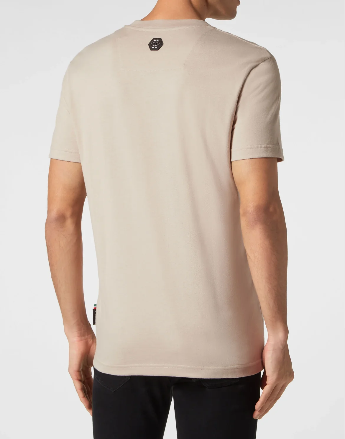 T-shirt V-Neck SS, цвет: Бежевый